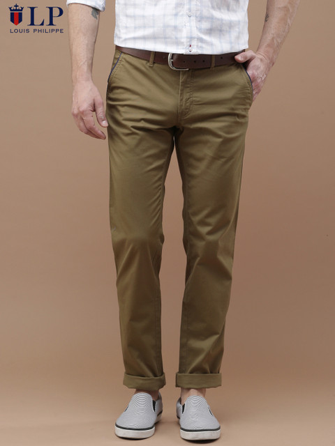 

Louis Philippe Sport Men Khaki Steven Fit Solid Chinos