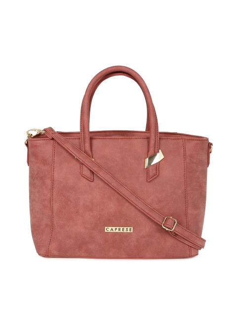 

Caprese Red Solid Rebecca Carmine Handbag