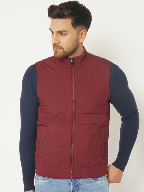 

Blackberrys Men Red Solid Padded Jacket