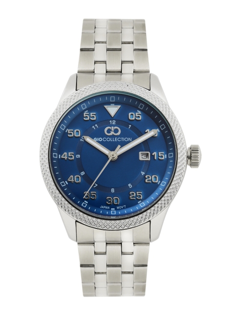 

GIO COLLECTION Men Blue Analogue Watch