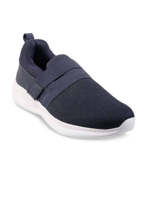 

WALKWAY by Metro Men Blue Textured Sneakers