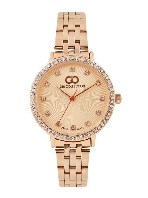 

GIO COLLECTION Women Gold-Toned Analogue Watch G2035-66