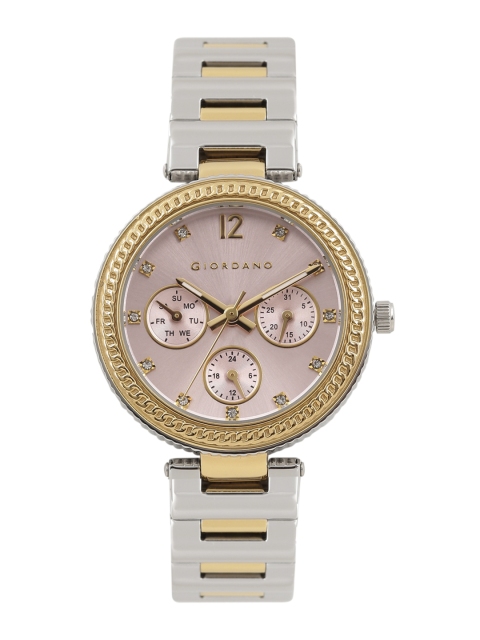 

GIORDANO Women Pink Multi-Function Analogue Watch 2818-55