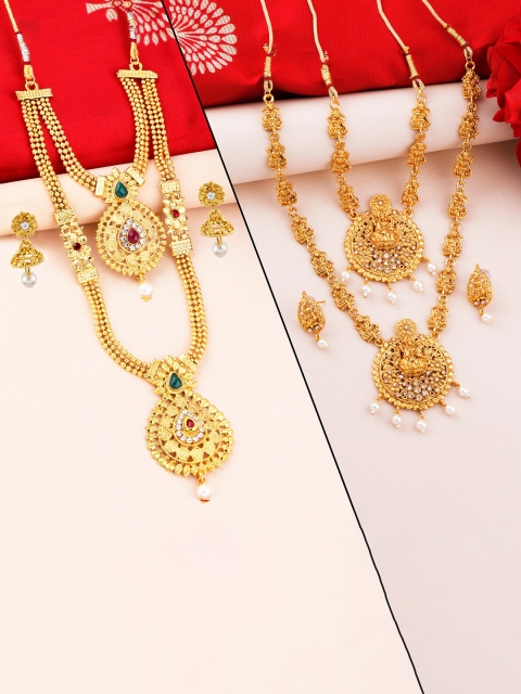 

Silver Shine Gold-Plated Jewellery Set