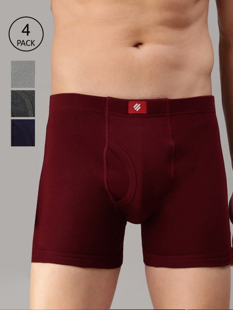 

ONN Men Solid Navy Blue Trunk ONN_355_NB_MN_CM_3PC