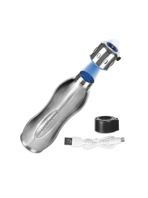 

Milton Stainless Steel UV-C Technology Water Bottle, Silver