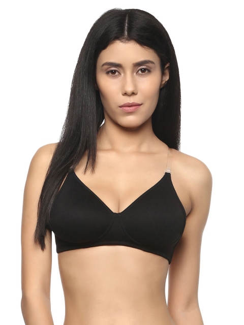 

Soie Black Non wired Non-Padded Non Wired Backless Multiway Bra