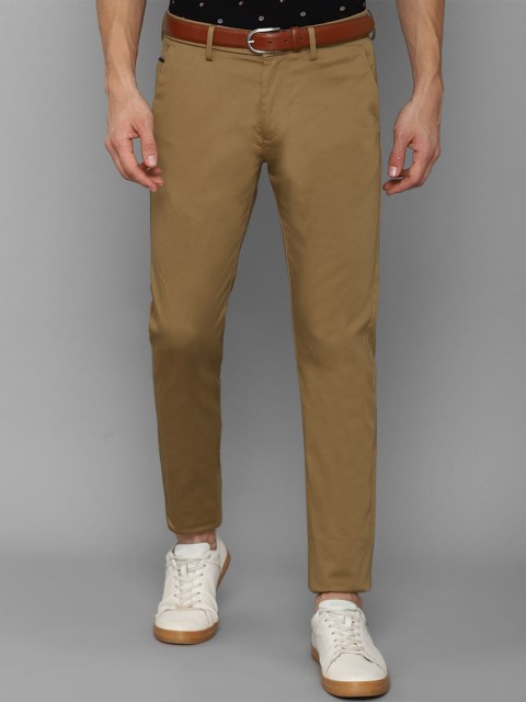 

Allen Solly Men Brown Slim Fit Trousers