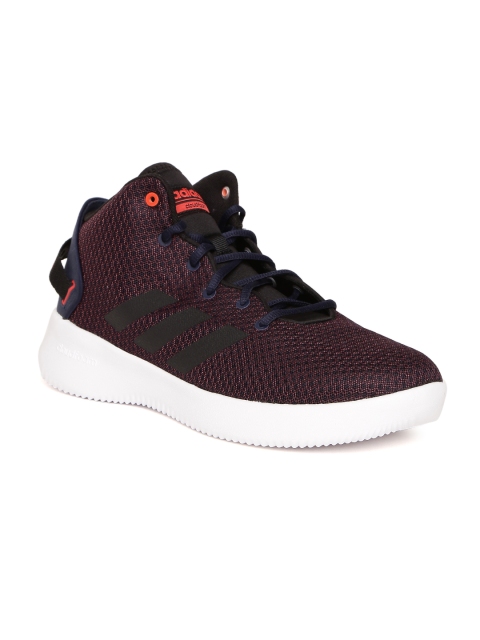 

ADIDAS NEO Men Navy & Maroon CloudFoam REFRESH Solid Sneakers, Navy blue