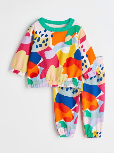 

H&M Boys Multi 2-Piece Printed Sweatshirt Set