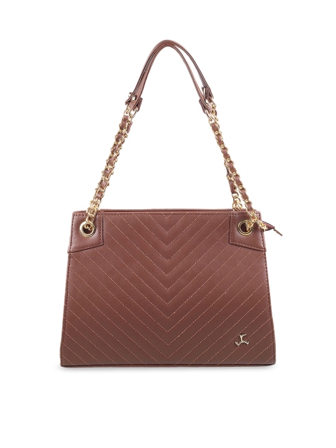 

Mochi Structured Shoulder Bag, Brown
