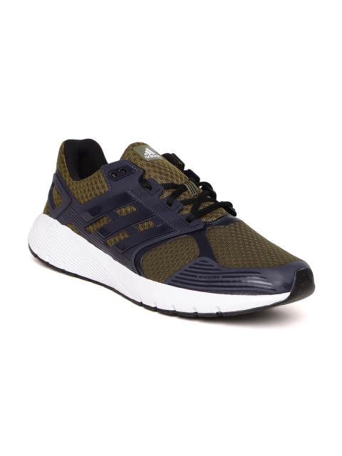 

ADIDAS Men Olive Green DURAMO 8 Running Shoes