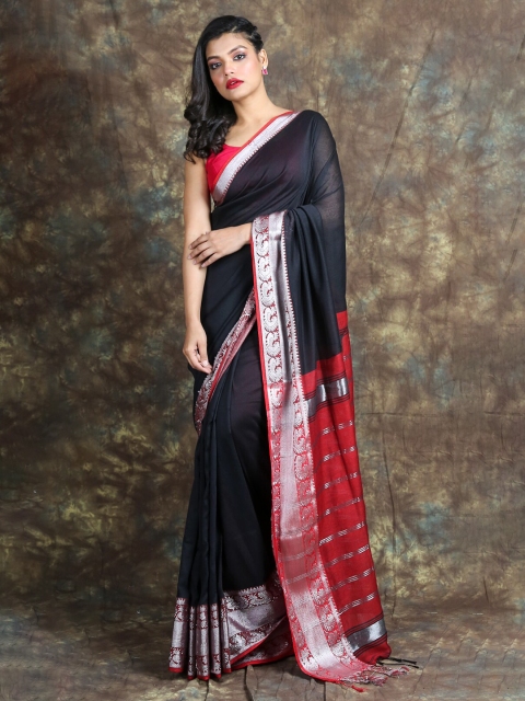 

Arhi Black & Red Saree