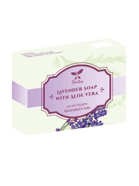 

Shrida Lavender Oil Soap 125gm, Na