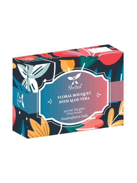 

Shrida Floral Bouqet Soap 125gm, Na