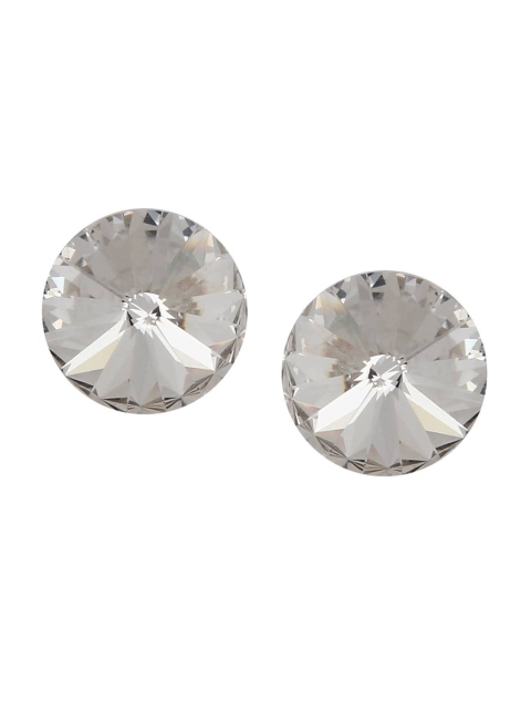 

Adwitiya Collection Silver-Plated Classic Studs Earrings