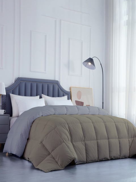 

RAZZAI Microfiber Mild Winter 300 GSM Double Bed Comforter, Silver