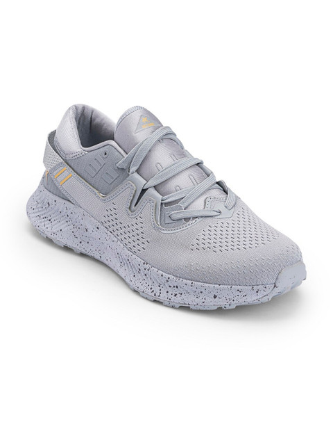 

REFOAM Men Grey Mesh Lace UpRunning Non-Marking Sports Shoes