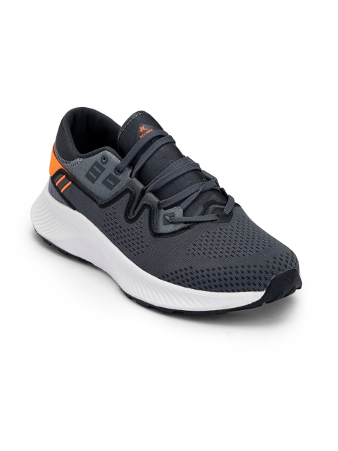 

REFOAM Men Black Mesh Running Non-Marking Memory Foam Sports Shoes