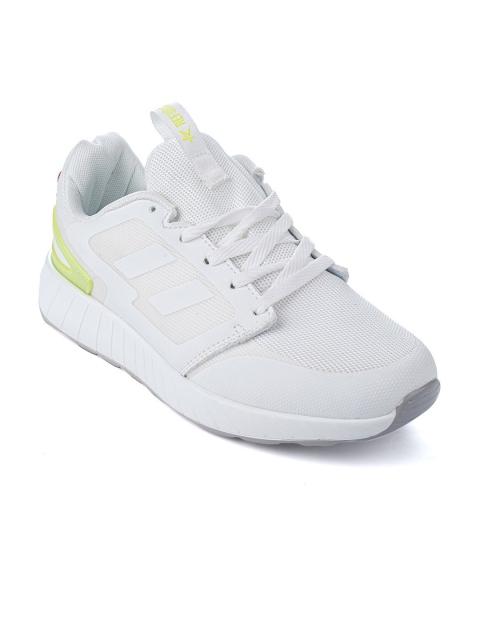 

REFOAM Men White Mesh Running Lace Up Non-Marking Sports Shoes