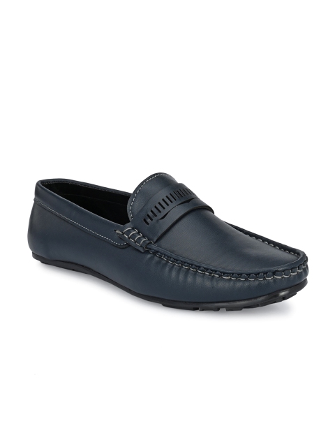 

El Paso Men Loafers, Navy blue