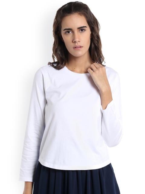 

Vero Moda Women White High-Low Top