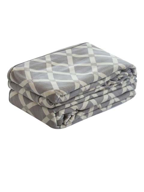

Pluchi Unisex Grey Blankets Quilts and Dohars