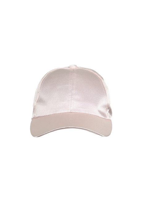 

Ayesha Women Pink Glossy Baseball Cap