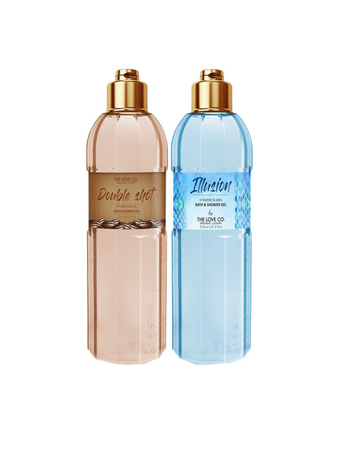 

THE LOVE CO. Set Of 2 Double Shot & Illusion Body Wash, Multi