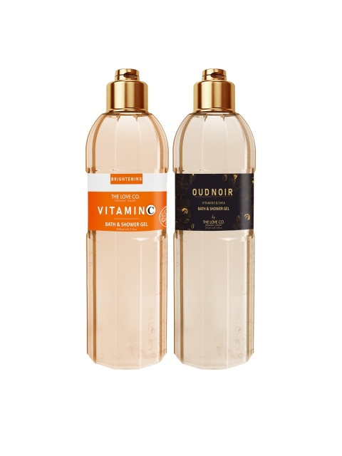 

THE LOVE CO. Set Of 2 Vitamin C & Oudnoir Bath & Shower Gel 250ml, Multi