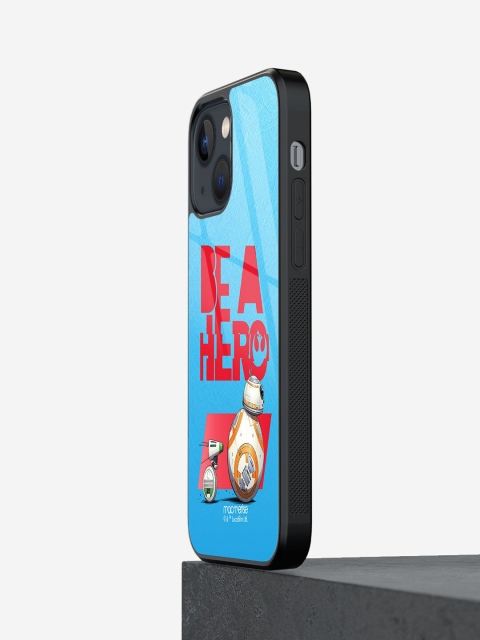 

macmerise Blue & Red Be A Hero iPhone 13 Back Case