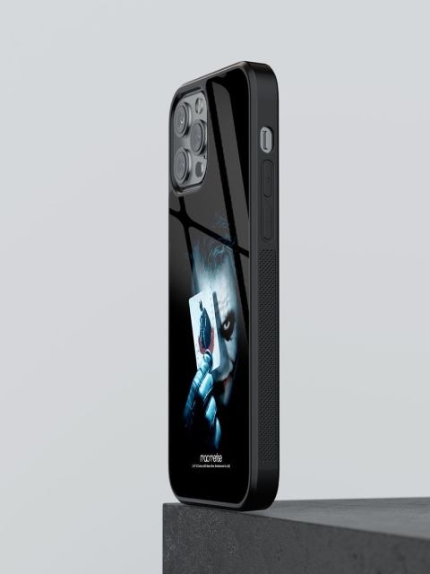 

Macmerise Black Jokers Trump Card Printed iPhone 13 Pro Max Back Case