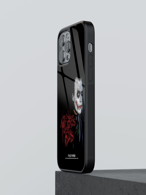 

macmerise Black & Red Jokers Sarcasm iPhone 13 Pro Back Case