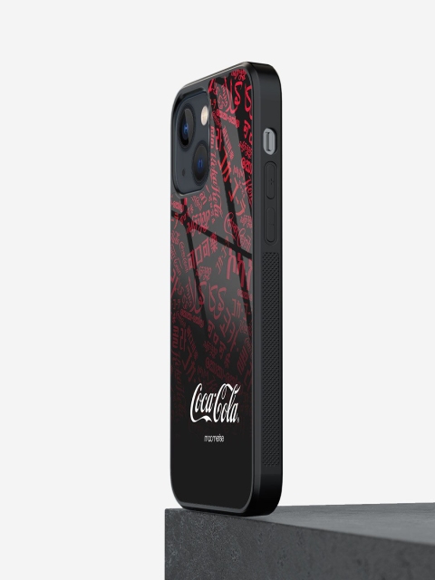 

macmerise Black & Red I Speak Coke iPhone 13 Back Case
