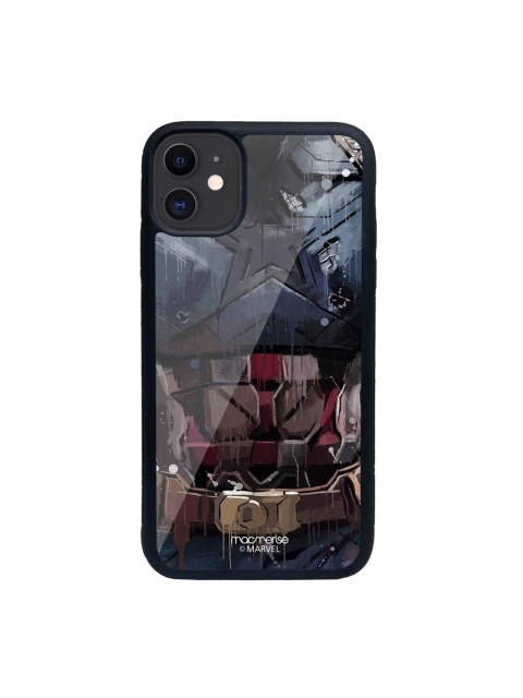 

Macmerise Black Grunge Suit Steve Printed iPhone 11 Back Case