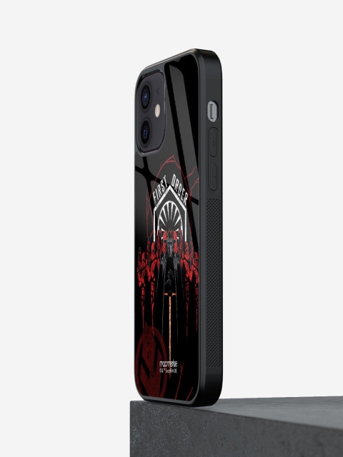 

macmerise Black First Order Printed iPhone 12 Mini Back Case