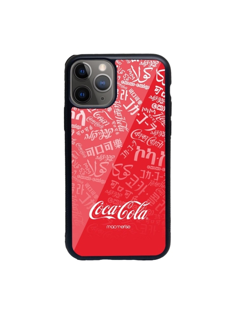 

Macmerise Black & Red I Speak Coke Printed iPhone 11 Pro Back Case