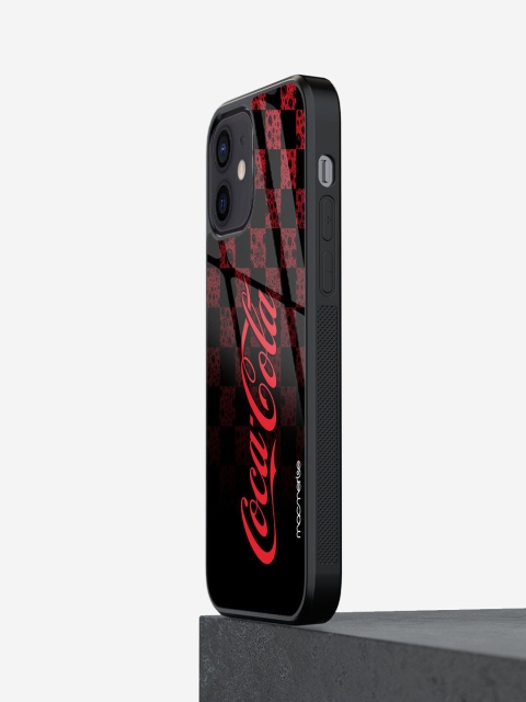 

macmerise Black & Red Fizz iPhone 12 Mini Back Case