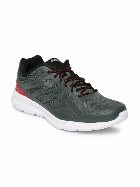 

FILA Men Grey Memory Speedstride Running Shoes