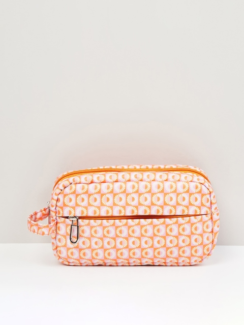 

max Multicoloured Structured Sling Bag with Cut Work, Multi