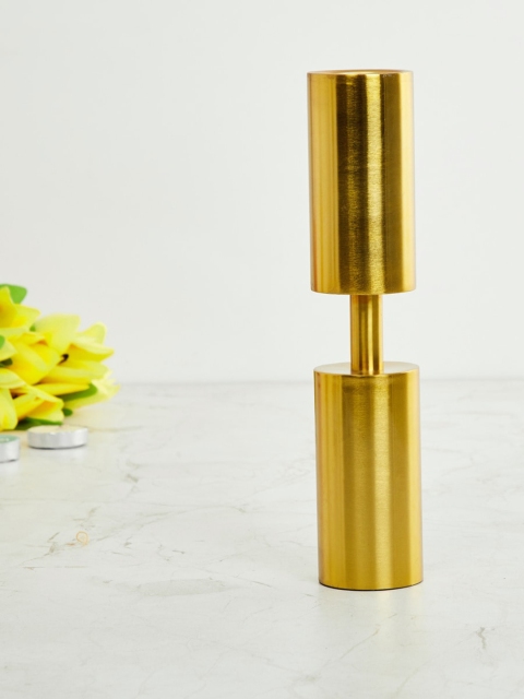 

Home Centre Gold-Toned Eternity Bridget Pillar Candle Holder