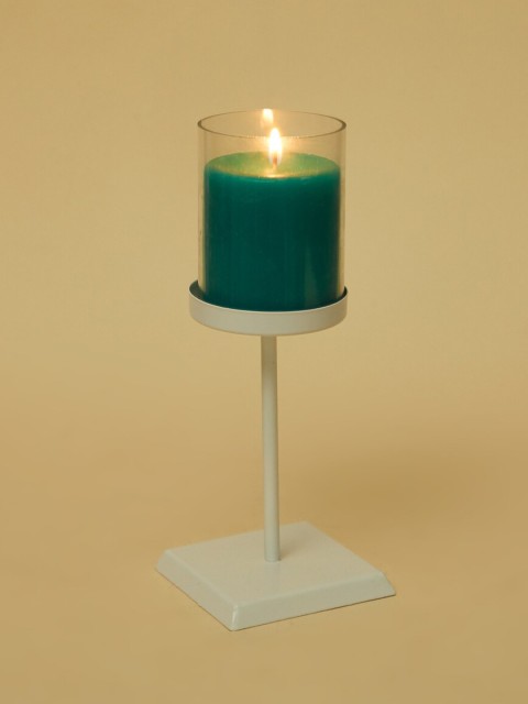 

Home Centre White Solid Stand Votive Candle Holders