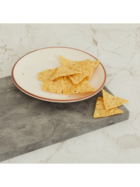 

Home Centre Off White & Brown 1 Pieces Stoneware Glossy Plates