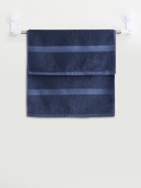 

Home Centre Blue Solid 450 GSM Hand Towel