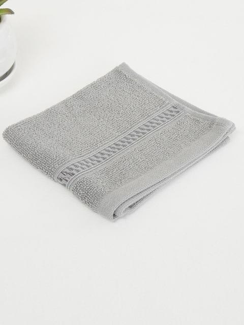 

Home Centre Grey Textured 450 GSM Cotton Face Towel