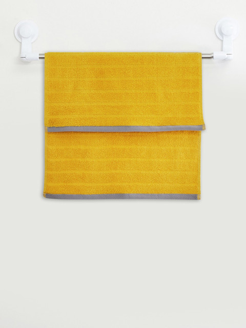 

Home Centre Yellow Ribbed 380 GSM Hand Towel