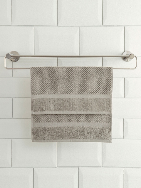 

Home Centre Grey Solid 550 GSM Single Cotton Hand Towel