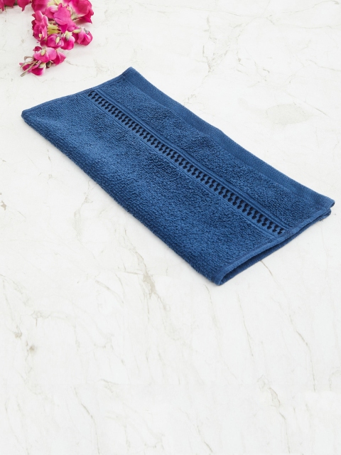 

Home Centre Blue Solid Cotton 450 GSM Single Cotton Face Towel