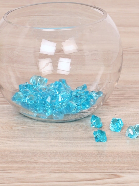 

Home Centre Blue Box Of Acrylic Fragrance Pebbles