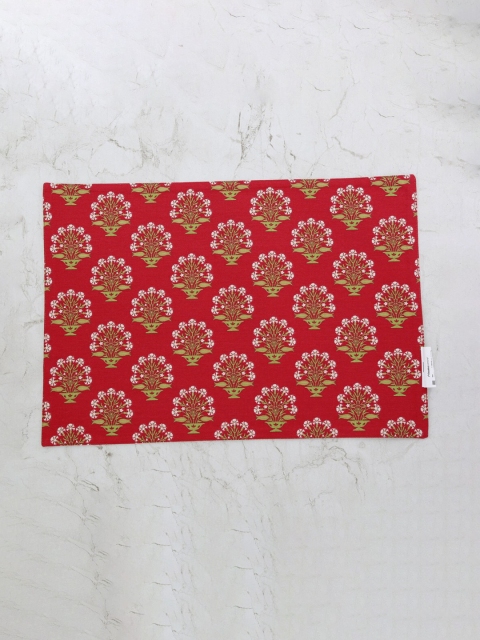 

Home Centre Red & Beige Ethnic Prints Reversible Placemat